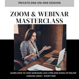 Virtual Beauty Zoom Masterclass - Learn to Take Virtual Meetings Like a Pro!