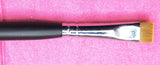 Flat eyeliner brush